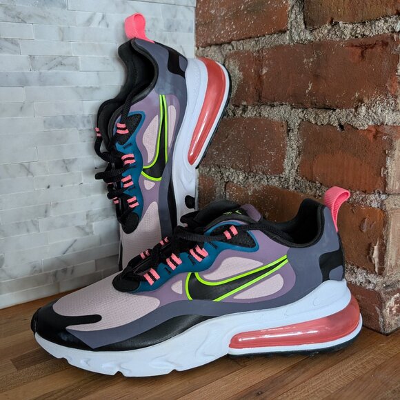 NWT Air Max 270 React 'Violet Dust' Size 7 - Picture 1 of 6